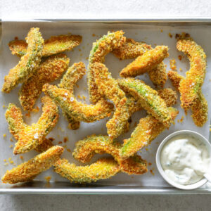 Crunchy Avo Chips w Jalapeno Mayo